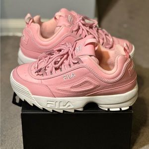 Size 8 pink FILA